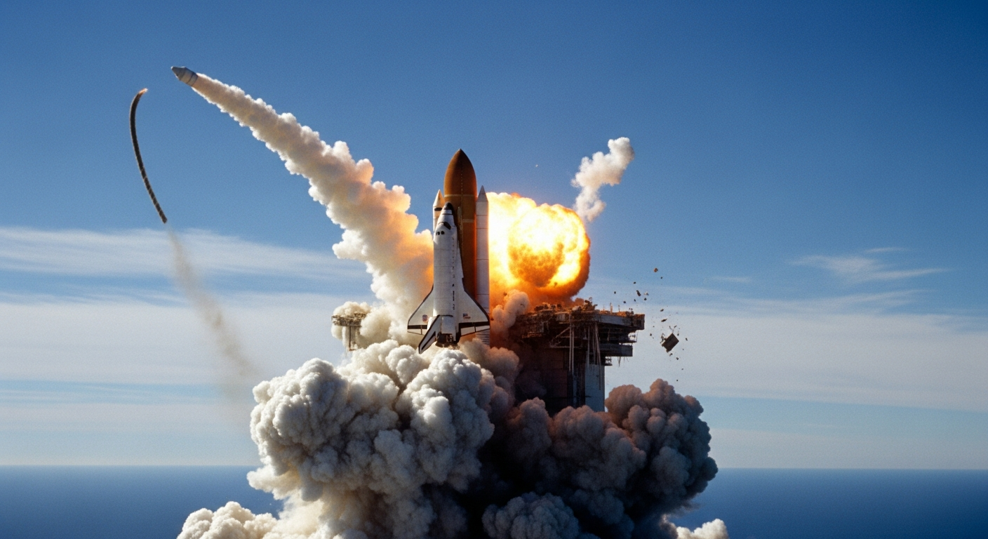 Challenger explosion